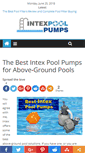 Mobile Screenshot of intexpoolpumps.org